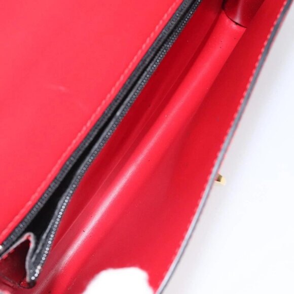 LOUIS VUITTON Epi Pochette Arche Shoulder Bag Red - Picture 10 of 16